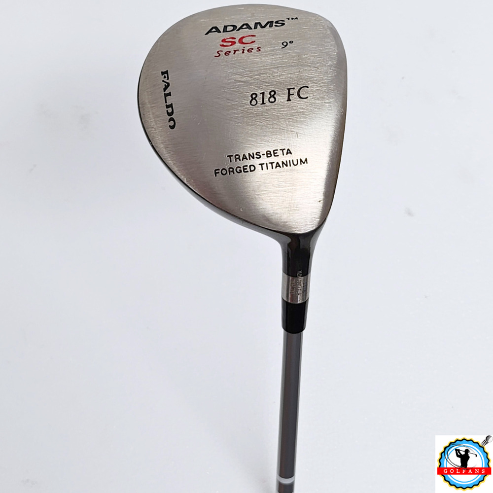 Adams SC Series 9.0° Driver 818 FC Faldo RH Regular-Flex Graphite Shaft 44.5"